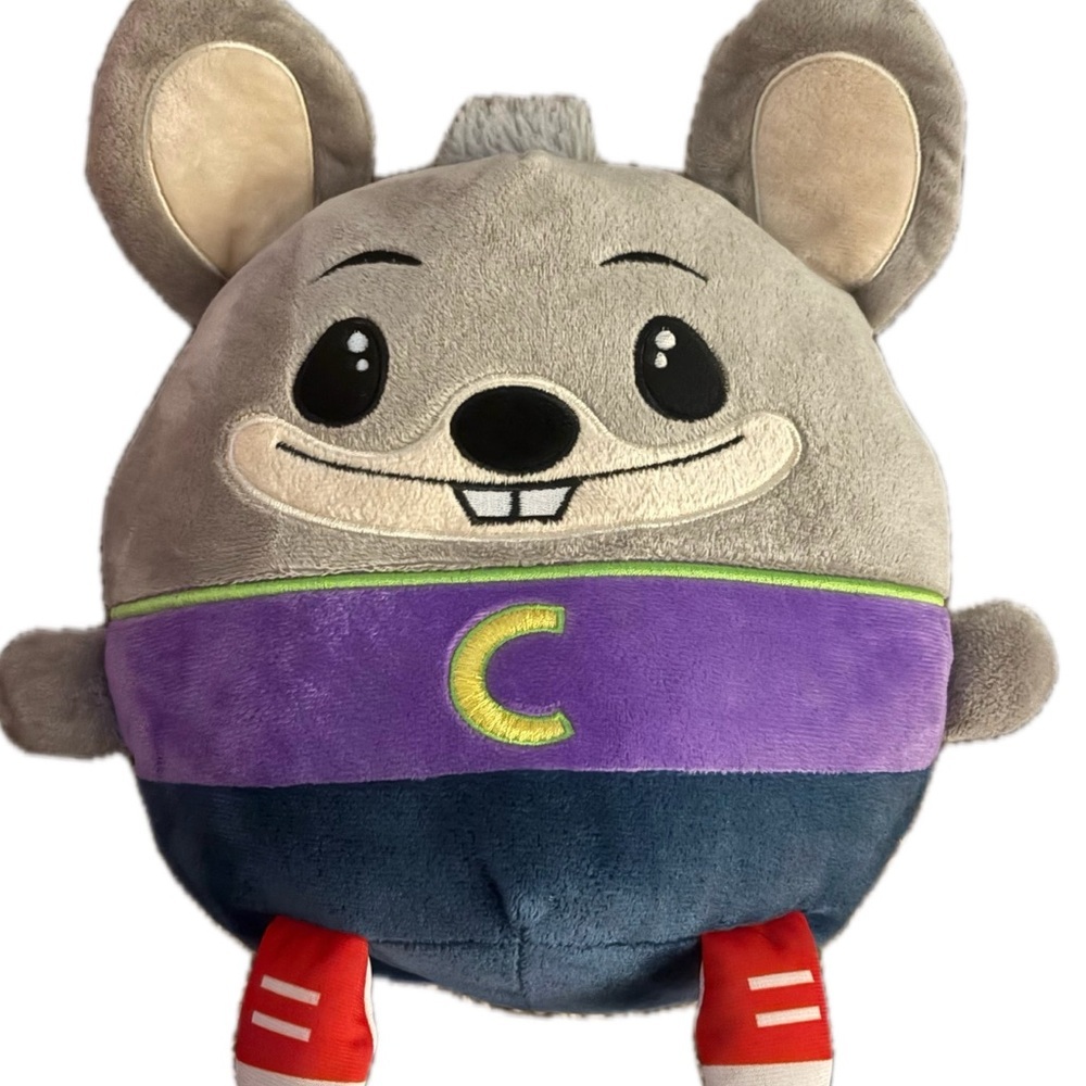 Chuck E. Gumball Plush 8.5” Fiesta Toy Mouse Character - Bin 2